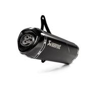 Akrapovic Slip-On Line Silenziatore posteriore, nero/nero
