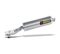 Silenziatore posteriore in titanio Slip-On Line Akrapovic, argento