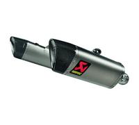 Akrapovic Slip-On Line Silenziatore Titanio, carbonio o acciaio inossidabil