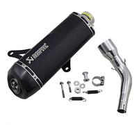 AKRAPOVIC Slip-On Scooter - Nero Inossidabile Marmitta S-VE3SO9-HRSSBL 1811-3941