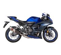 Akrapovic Slip-On Racing Line Titanio Scarico, argento