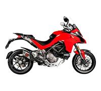 Akrapovic Ti Linea Antiscivolo Silenziatore Ducati Multistrada S ABS Dvt Punte