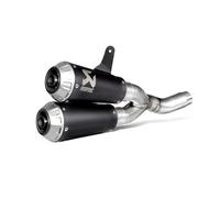Akrapovic Ti Nero Linea Antiscivolo Silenziatore Ducati Monster 797 ABS Plus (19