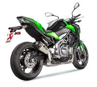 Akrapovic Titanio Linea Antiscivolo Silenziatore per Kawasaki Z 900 Di ABS Se