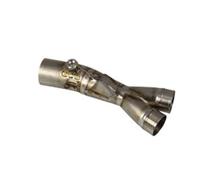 Akrapovic Titanium Yzf-r6 L-y6e9 Link Pipe Argento
