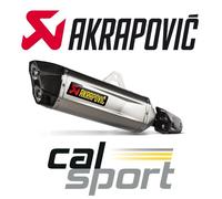 Akrapovic Yamaha Tenere 700 2021 21 Titanium / Carbon Road Scarico Legale E5