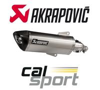 Akrapovic Scooter-Line in titanio, carbonio e acciaio inox