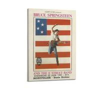 AKRHARWB Poster artistico da parete con Bruce Springsteen, decorazione artistica da parete per camera, stile vintage, elegante, poster decorativo per soggiorno, camera da letto, 20 x 30 cm, con