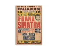 AKRHARWB Poster artistico da parete con Frank Sinatra, decorazione artistica da parete per camera, stile vintage, elegante, per soggiorno, camera da letto, 20 x 30 cm, senza cornice