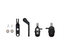 Akro Adattatore Posteriore Garmin Varia 715 Lungo Supporto Universale Per Luce Bici Black
