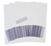 Akro-Mils 29301 Porta etichette in plastica protettiva trasparente ed etichette per AkroBins 30210, 30220 e 30224 e tutti i contenitori per scaff