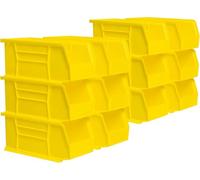 akro-mils 30230 27,9 cm da 12,7 cm 12,7 cm di plastica stoccaggio impilamento Akro appeso Bin, Berry, 12-pack, 30230