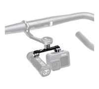 Akro Supporto Universale Per Manubrio Da Bicicletta Con Estensore Frontale A Doppia Estensione 87mm Black