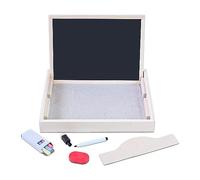 Akros Impostare Multi-Sensory Pre-Writing Tray E Board The Senses, Multicolore, Medium, 20616