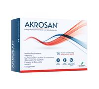 Akrosan Gusto Arancia 14 Bustine - Integratore Benessere Ossa e Cartilagini