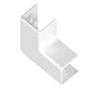 AKS Connettore angolare LK 15x25 bianco 4 pezzi 111361