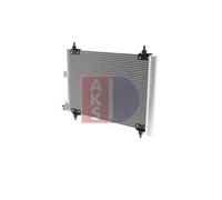 Condensatore, Climatizzatore AKS DASIS 162007N per PEUGEOT 406 2.0 HDI 110