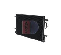 AKS DASIS Condensatore, Climatizzatore compatibile con AUDI 482300N