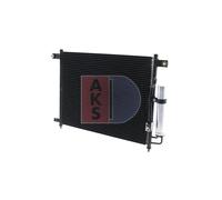 Condensatore, Climatizzatore AKS DASIS 512022N per CHEVROLET AVEO 1.4 16V