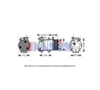 AKS DASIS 851057N Compressore aria condizionata