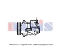 AKS DASIS Compressore Aria Condizionata per Opel Astra J P10 G09 Saab 9-5 YS3G