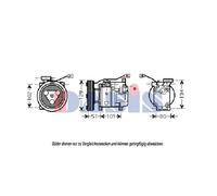 AKS DASIS 850382N Compressore aria condizionata