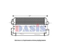 Intercooler Corpo di Raffreddamento Saldato Adatto A per BMW 3er Touring E46