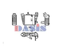 AKS DASIS Intercooler Adatto A per VW Polo 9N_ Fox 5Z1 5Z3 9A4 047003N
