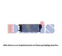 Aks Dasis Intercooler Adatto Per Fiat 500 C 312 087033N 290x145x80