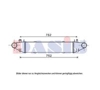 Aks Dasis Intercooler Per Mercedes-Benz Classe C Classe E Modello T 127018N