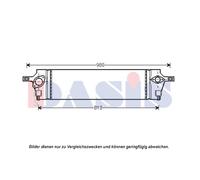 AKS DASIS 077007N Intercooler