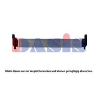 AKS DASIS Radiatore Motore Saldato Per VW Polo 6R 6C 1.2 TSI 16V