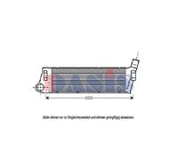AKS DASIS 187006N Intercooler