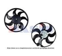 AKS DASIS Ventilatore Motorkühlung per Opel Zafira B Astra H 158083N