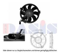 AKS DASIS Ventola Raffreddamento Motore Per Audi A6 Avant Passat Variant 048111N
