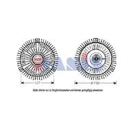 Aks Dasis Viskokupplung Kupplung Kühlerlüfter Per Mercedes-Benz M-Klasse