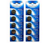 Aksans 10 x 3 V Eunicell batterie a bottone al litio CR2032