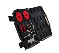 AKSDYIR Set di Strumenti di Bloccaggio Compatibile con Ford per Transit per Custom 2016- per S-Max 2018-2.0 TDCi EcoBlue Kit Attrezzi L'allineamento Dell'albero Motore dei Motori per Diesel(Black)