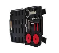 AKSDYIR Set di Strumenti di Bloccaggio Compatibile con Ford per Transit per Tourneo per Custom 2016-2.0 TDCi EcoBlue per Kit di Strumenti di Allineamento Manovella Motori per Diesel(Black)