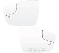 AKSDYIR Specchio Esterno Compatibile con Ford per Focus 2012 2013 2014 2015 2016-2018 Modello USA Specchio per Porta Laterale Vetro Riscaldato Convesso Cieco Vista Posteriore(Pair)