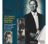 Aksel Schiotz The Complete Aksel Schiotz Recordings 1933-1946 - Volume 1 (CD)