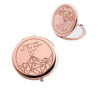 AKTAP Acotar Gifts SJM Books Specchio compatto High Lady of The Night Court Bookish Regali per gli amanti dei libri Specchio (SJM Mirror)