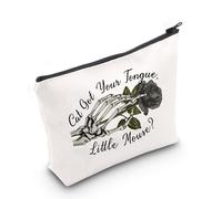 AKTAP Dark Romance Makeup Bag Booktok Romance Gift HD Carlton Cat Got Your Tongue Zipper Pouch Bag Haunting Adeline Merch, Carlton Cat-ht, MB