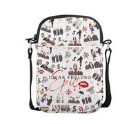 AKTAP Mini borsa a tracolla con personaggio TVD I Was Feeling Epic Vampire Borsa a tracolla Mystic Falls regalo per i fan di DS Bro, Mi sentivo Mini Cbag, 8.26*5.9*0.98