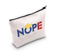 AKTAP Regali di voto divertenti Hope Over Ego Inspired Zipper Cnvas Bag Political Humor Regali per il Presidente di sostegno, Vota Bag-py1, MB