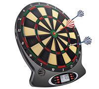 Aktive 43095 - Lavagna a freccette elettronica multigioco per bambini e adulti/Lavagna a freccette digitale da parete, giocattolo sportivo/Giocattolo di puntamento, lavagna a freccette per bambini
