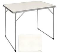 Aktive Folding Camping 80x60x70 Cm Table Bianco