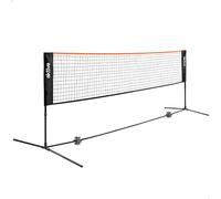 Aktive Volley And Badminton Portable Net Argento 505 x 101 x 157/91 cm