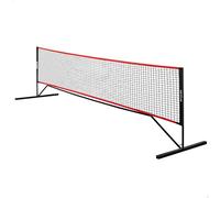 AKTIVE 54302 Rete Pickleball 370 x 81 x 91 cm, in acciaio e Oxford, struttura rimovibile, formato portatile, facile da montare, con borsa per il trasporto con manici, struttura robusta e leggera