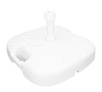 AKTIVE 61140 - Base per ombrellone, Supporto per ombrelloni, Piede per ombrelloni, Base Imbottita Bianca, Misure 45 x 30 cm, Resistente, Supporti per ombrelloni e ombrelloni